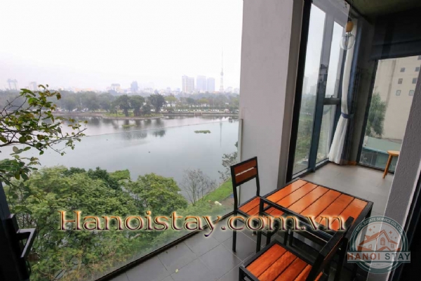 *Super Bright & Lake View Two Bedroom Property for rent near Thong Nhat Park, Center Of Hanoi* 1