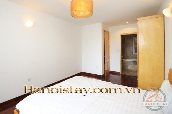Super Bright & Spacious Two Bedroom Property For Rent in Truc Bach Area, Ba Dinh, Big Balcony 15