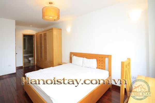 Super Bright & Spacious Two Bedroom Property For Rent in Truc Bach Area, Ba Dinh, Big Balcony 17