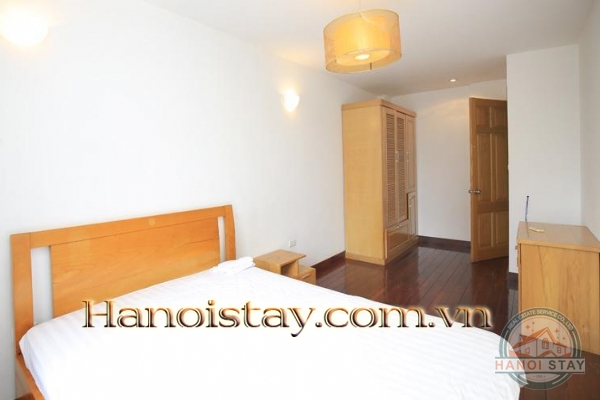 Super Bright & Spacious Two Bedroom Property For Rent in Truc Bach Area, Ba Dinh, Big Balcony 19