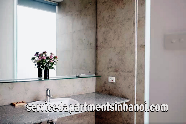 Super Bright Two Bedroom Duplex Apartment Rental in Truc Bach Area, Ba Dinh 16