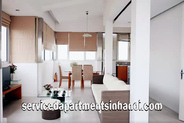Super Bright Two Bedroom Duplex Apartment Rental in Truc Bach Area, Ba Dinh 17