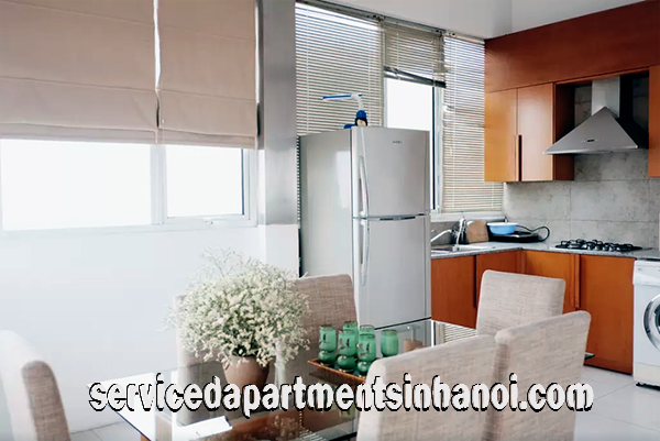 Super Bright Two Bedroom Duplex Apartment Rental in Truc Bach Area, Ba Dinh 20