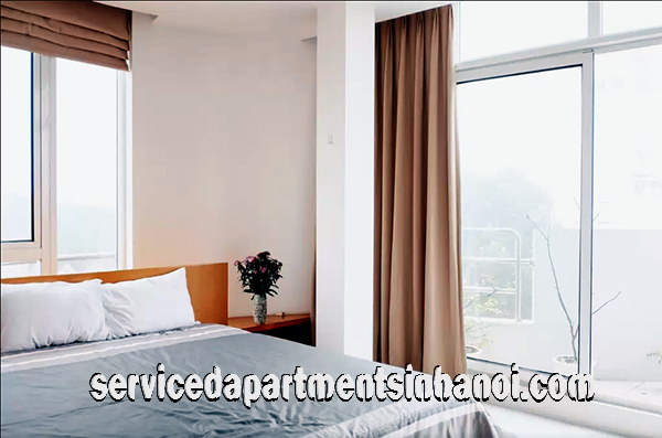 Super Bright Two Bedroom Duplex Apartment Rental in Truc Bach Area, Ba Dinh 3