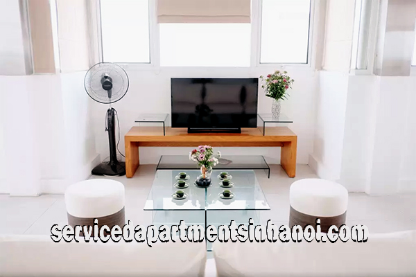 Super Bright Two Bedroom Duplex Apartment Rental in Truc Bach Area, Ba Dinh 2