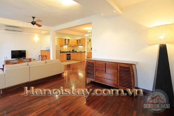 Super hot Lake Front 2 bedroom serviced apartment Rental in Quang Khanh street, Center of West Lake 4