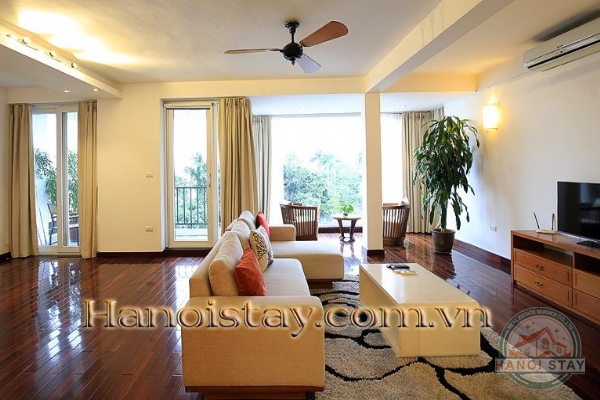 Super hot Lake Front 2 bedroom serviced apartment Rental in Quang Khanh street, Center of West Lake 5
