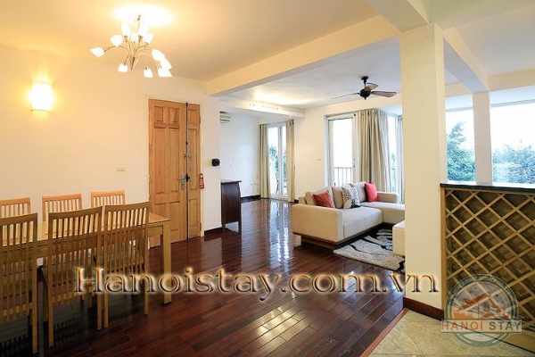 Super hot Lake Front 2 bedroom serviced apartment Rental in Quang Khanh street, Center of West Lake 13