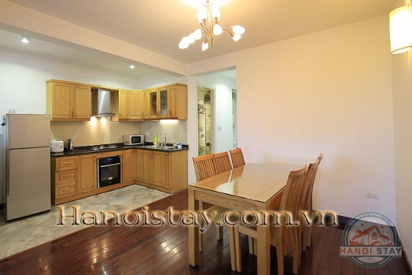 Super hot Lake Front 2 bedroom serviced apartment Rental in Quang Khanh street, Center of West Lake 15