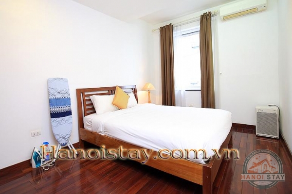Super hot Lake Front 2 bedroom serviced apartment Rental in Quang Khanh street, Center of West Lake 17