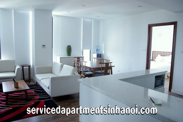 Super Modern Two Bedroom Apartment with Lake View Rental in Dong Da 14