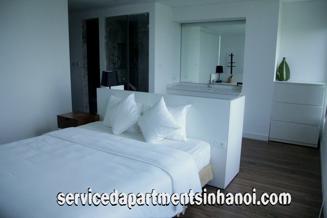 Super Modern Two Bedroom Apartment with Lake View Rental in Dong Da 16