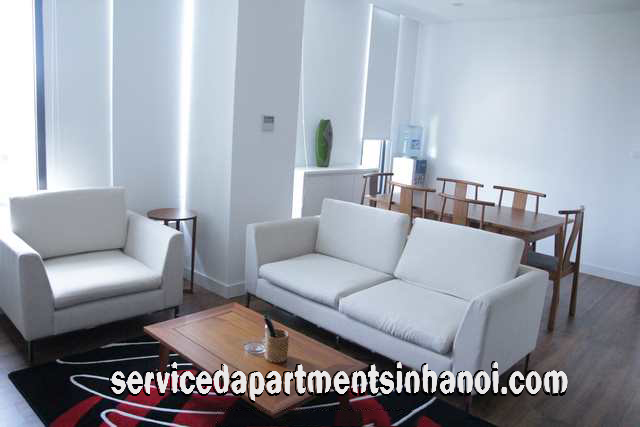 Super Modern Two Bedroom Apartment with Lake View Rental in Dong Da 2