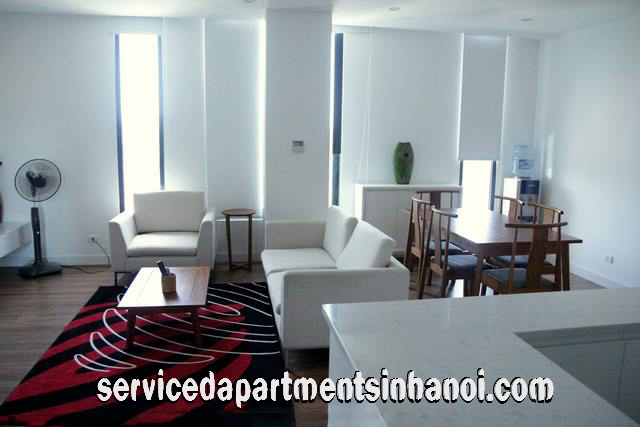 Super Modern Two Bedroom Apartment with Lake View Rental in Dong Da 3