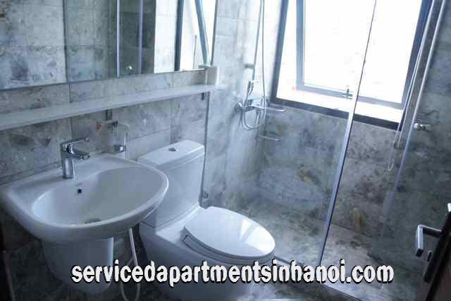 Super Modern Two Bedroom Apartment with Lake View Rental in Dong Da 2