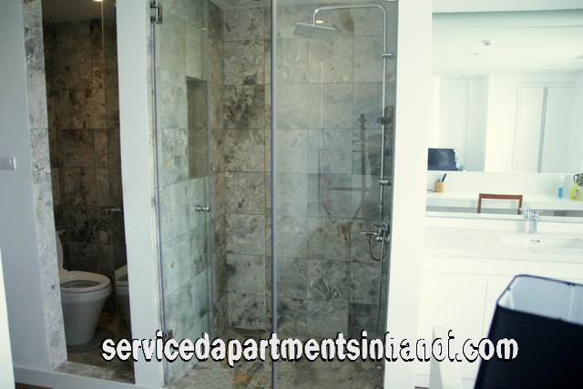 Super Modern Two Bedroom Apartment with Lake View Rental in Dong Da 3