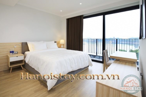 *Take a chance to live in This Modern 2 Bed Apartment Rental, straight View to Truc Bach lake* 18