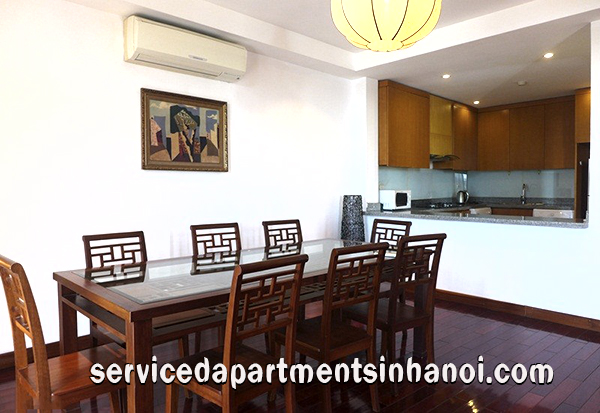 Three bedroom Apartment Facing to The lake with Lovely Balcony in Tay Ho 6