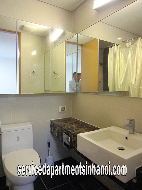 Three bedroom apartment for rent in Keangnam Landmark Tower at Mid floor 7