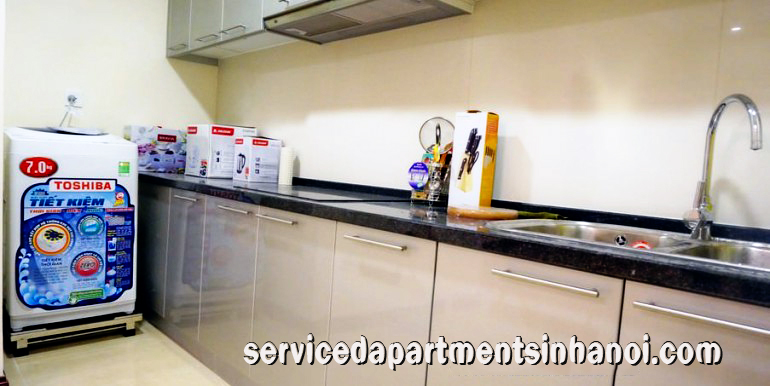 Three bedroom Apartment For rent in Vinhomes Royal City, Fully furnished 4