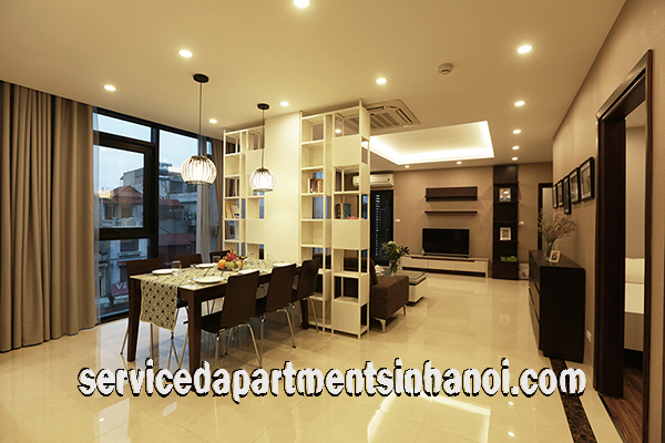 Three bedroom apartment modern design for rent in Tay Ho 4