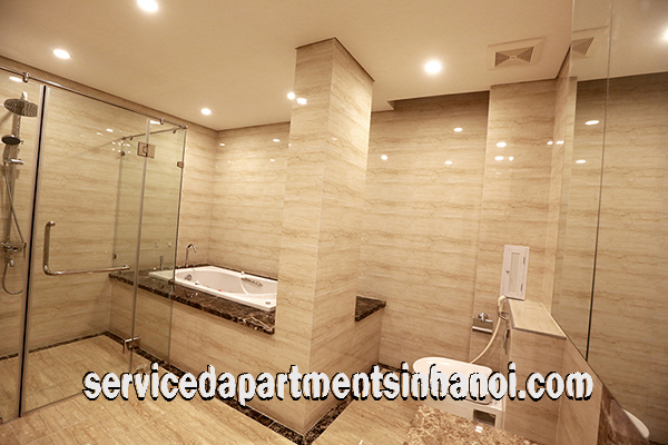Three bedroom apartment modern design for rent in Tay Ho 8