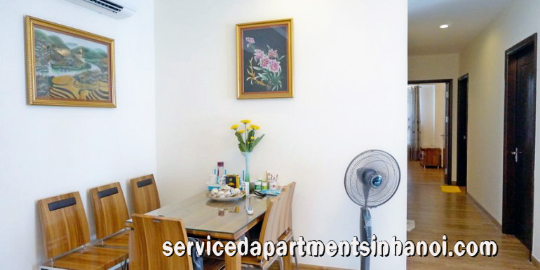Three bedroom Apartment with well designed for rent in Times City, Hai Ba Trung 4