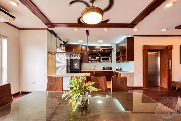 Top Floor Luxury: 4BR Duplex with Lake View in Truc Bach, Ba Dinh 5