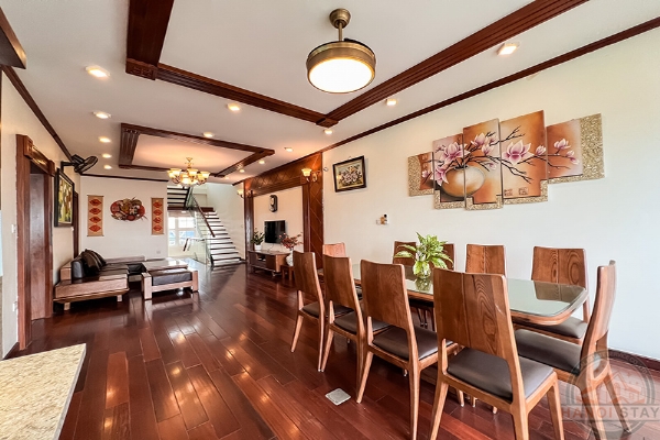 Top Floor Luxury: 4BR Duplex with Lake View in Truc Bach, Ba Dinh 19