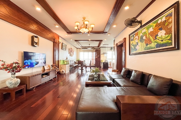 Top Floor Luxury: 4BR Duplex with Lake View in Truc Bach, Ba Dinh 46
