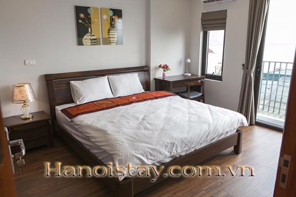 Tranquil and Cozy One Bedroom Property for Rent in Yen Phu Village, Tay Ho District 6