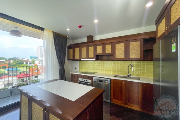 Tranquil Luxury: Rent This Modern 4BR Apartment on Dang Thai Mai, Tay Ho 15