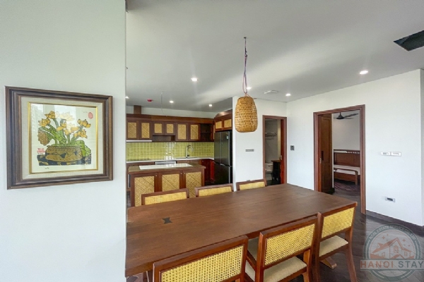 Tranquil Luxury: Rent This Modern 4BR Apartment on Dang Thai Mai, Tay Ho 19