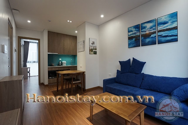 Tranquil & Modern One Bedroom Apartment Rental in Xuan Dieu street, Tay Ho 1