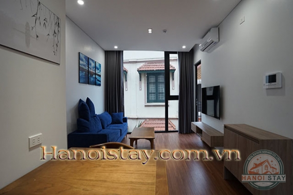Tranquil & Modern One Bedroom Apartment Rental in Xuan Dieu street, Tay Ho 3