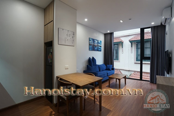 Tranquil & Modern One Bedroom Apartment Rental in Xuan Dieu street, Tay Ho 4