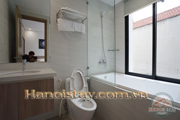 Tranquil & Modern One Bedroom Apartment Rental in Xuan Dieu street, Tay Ho 10