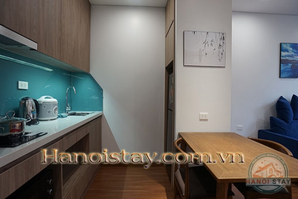 Tranquil & Modern One Bedroom Apartment Rental in Xuan Dieu street, Tay Ho 12