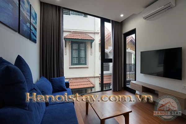 Tranquil & Modern One Bedroom Apartment Rental in Xuan Dieu street, Tay Ho 6