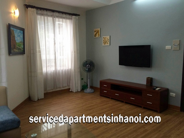 Tranquil One Bedroom Apartment Rental in Tran Hung Dao street, Hoan Kiem 3