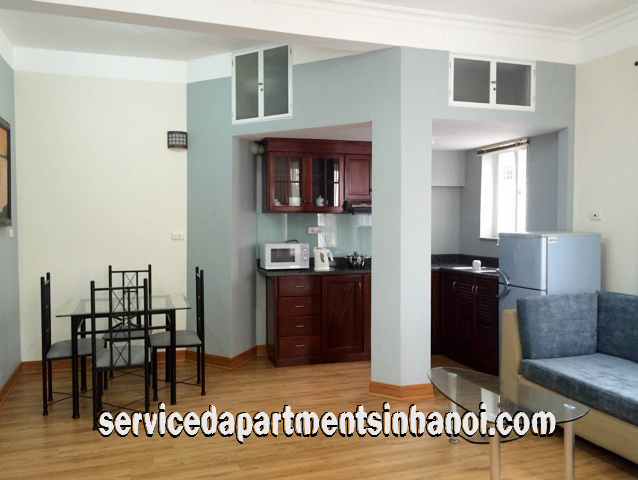 Tranquil One Bedroom Apartment Rental in Tran Hung Dao street, Hoan Kiem 8
