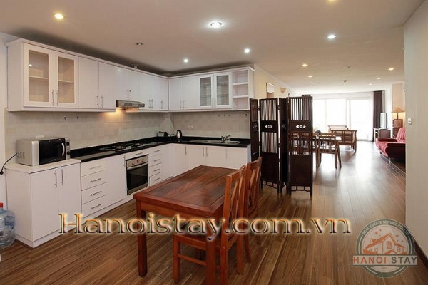 Lake View 03 Bedroom Apartment For Rent in Truc Bach Area, Ba Dinh, 7