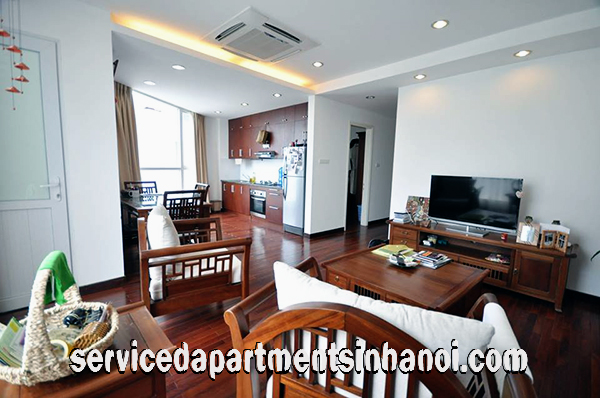 Two bedroom Apartment for rent in Tay Ho, Nice view from the Bedroom 2