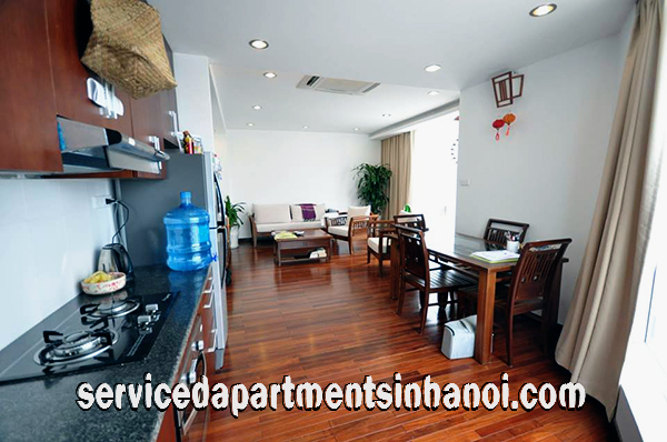 Two bedroom Apartment for rent in Tay Ho, Nice view from the Bedroom 3