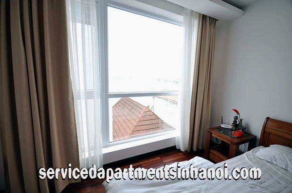 Two bedroom Apartment for rent in Tay Ho, Nice view from the Bedroom 8