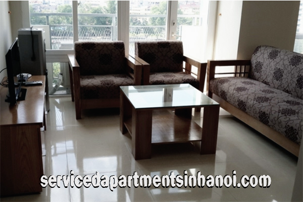 Two bedroom apartment for rent near Deawoo hotel, Thu Le park and Ngoc Khanh lake 2