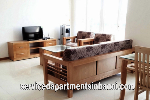 Two bedroom apartment for rent near Deawoo hotel, Thu Le park and Ngoc Khanh lake 3