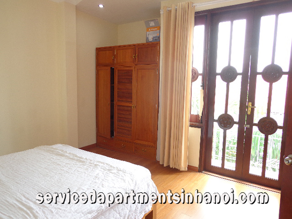 Two bedroom apartment leasing in Xuan Dieu str, West lake 6