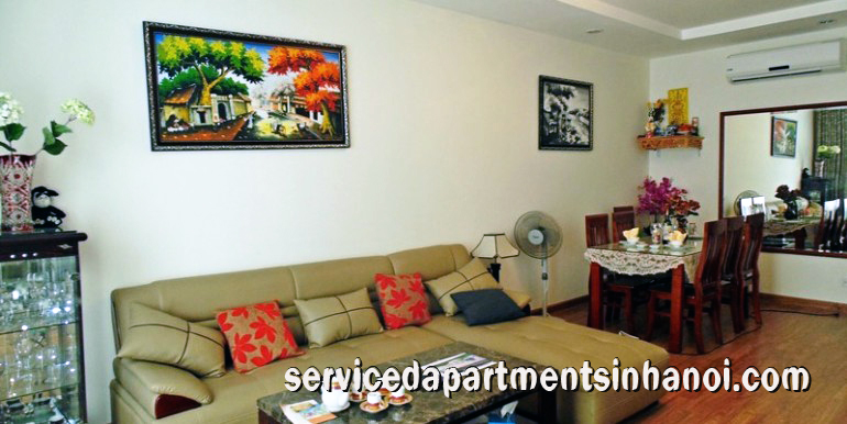 Two bedroom apartment rental in Times City, Hai Ba Trung, Spacious Livingroom 2