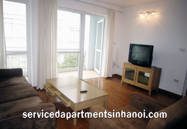 Two bedroom apartment Rental with Balcony in Xuan Dieu, Tay Ho 2
